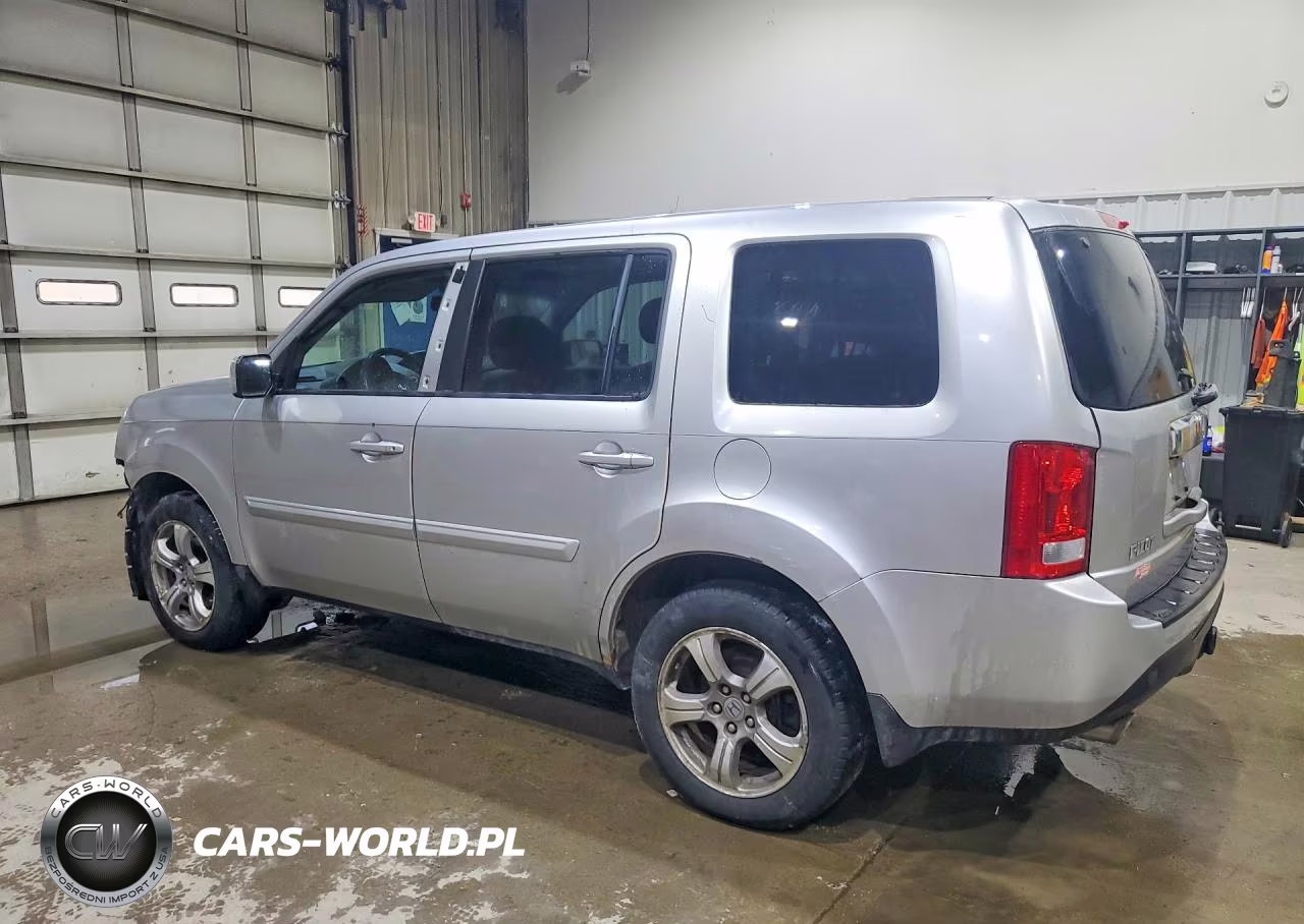 2013 Honda Pilot Exl VIN:5FNYF4H53DB027113 - 2