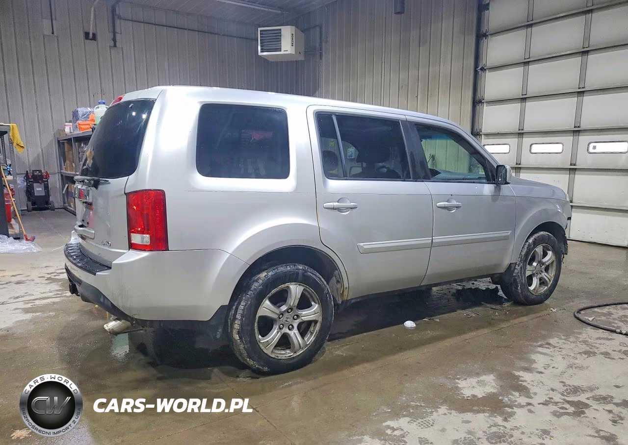 2013 Honda Pilot Exl VIN:5FNYF4H53DB027113 - 3