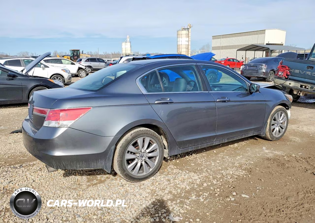 2012 Honda Accord Exl VIN:1HGCP2F86CA052086 - 3