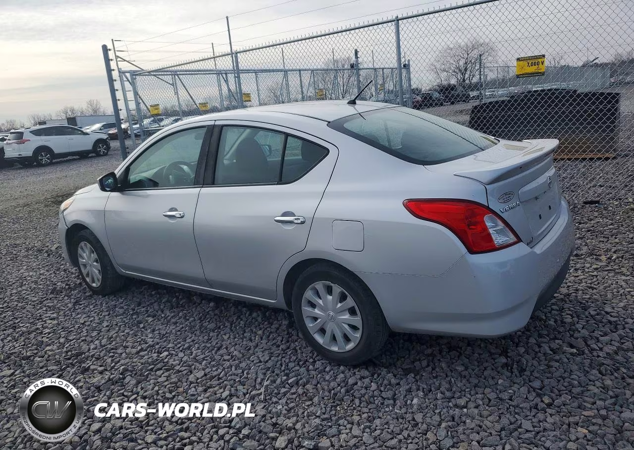 2017 Niss Versa 1.6 Sv VIN:3N1CN7AP1HL814727 - 2