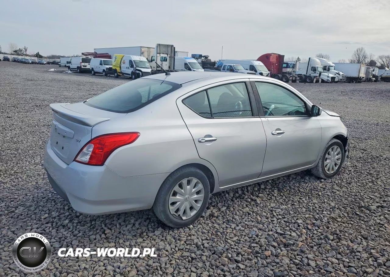 2017 Niss Versa 1.6 Sv VIN:3N1CN7AP1HL814727 - 3