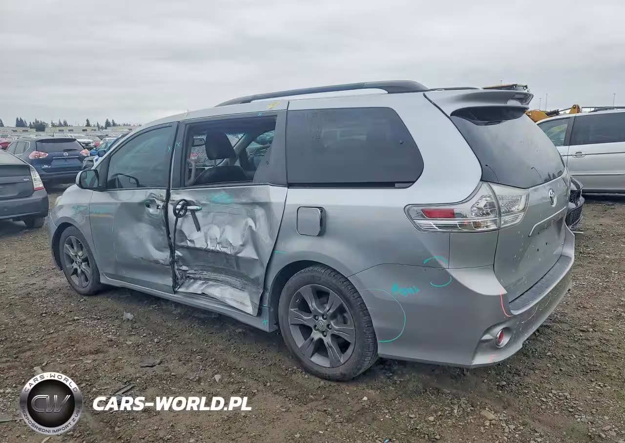 2015 Toyota Sienna Sport VIN:5TDXK3DC7FS623961 - 2
