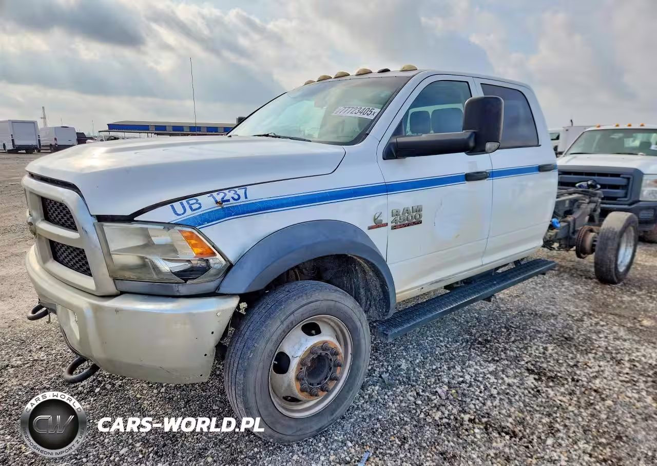 2015 Ram 4500 Truck Cab And Chassis