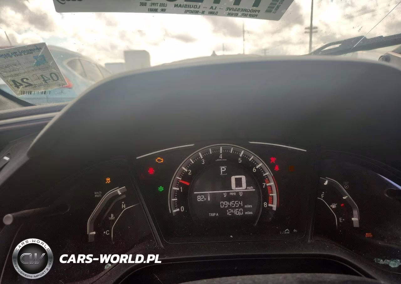 2017 Honda Civic Lx VIN:2HGFC4B07HH306661 - 9