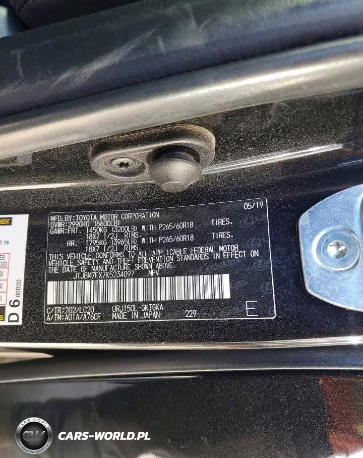 2019 Lexus Gx 460 VIN:JTJBM7FX7K5234097 - 14