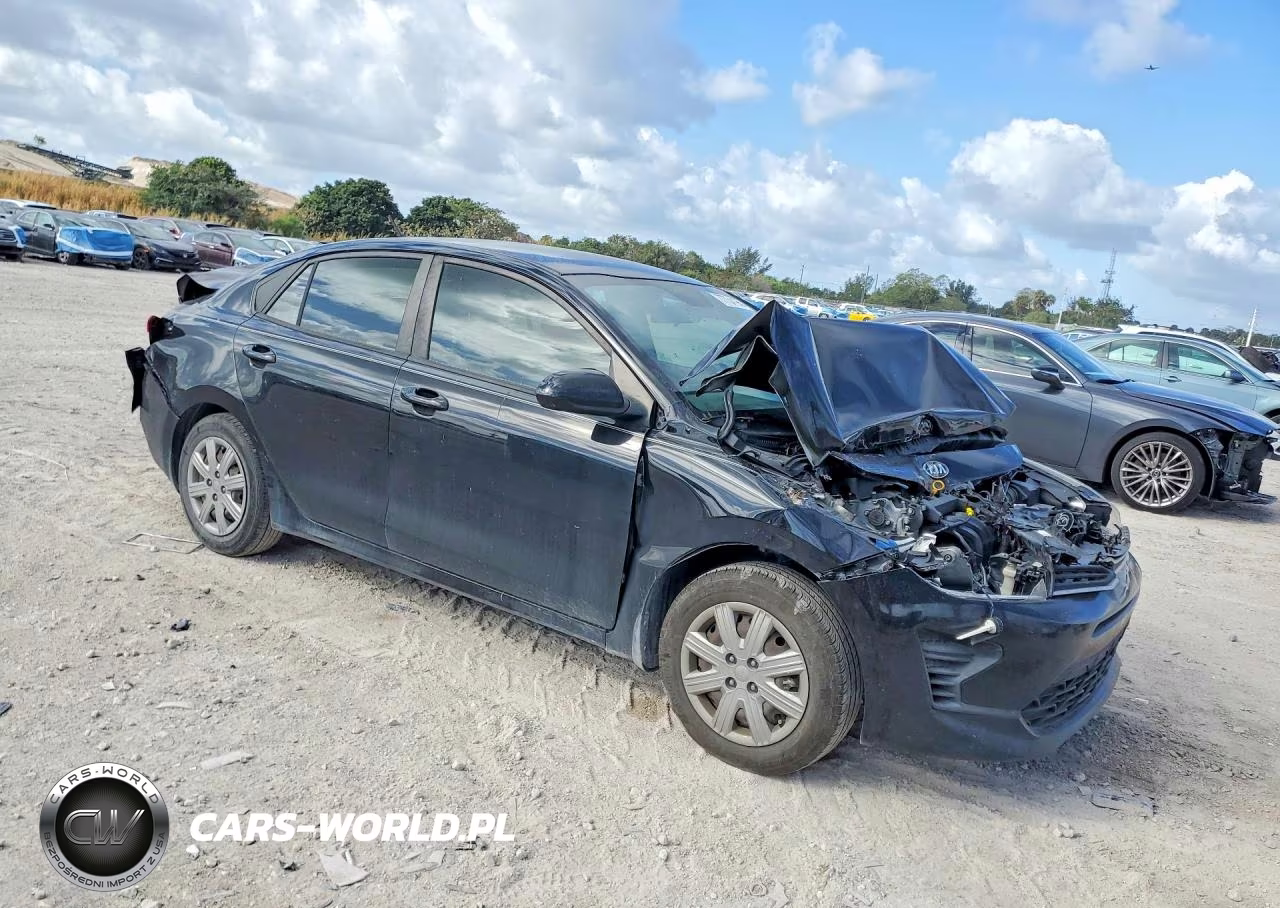 2021 Kia Rio S VIN:3KPA24AD7ME376585 - 4