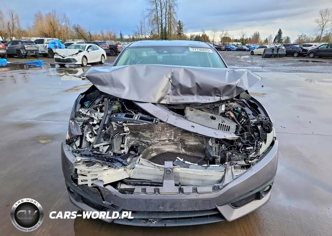 2017 Honda Civic Touring VIN:19XFC1F97HE031276 - 5
