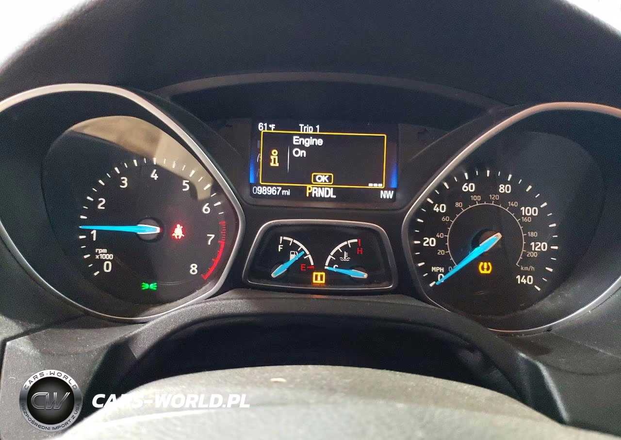 2017 Ford Focus Se VIN:1FADP3F29HL259500 - 9