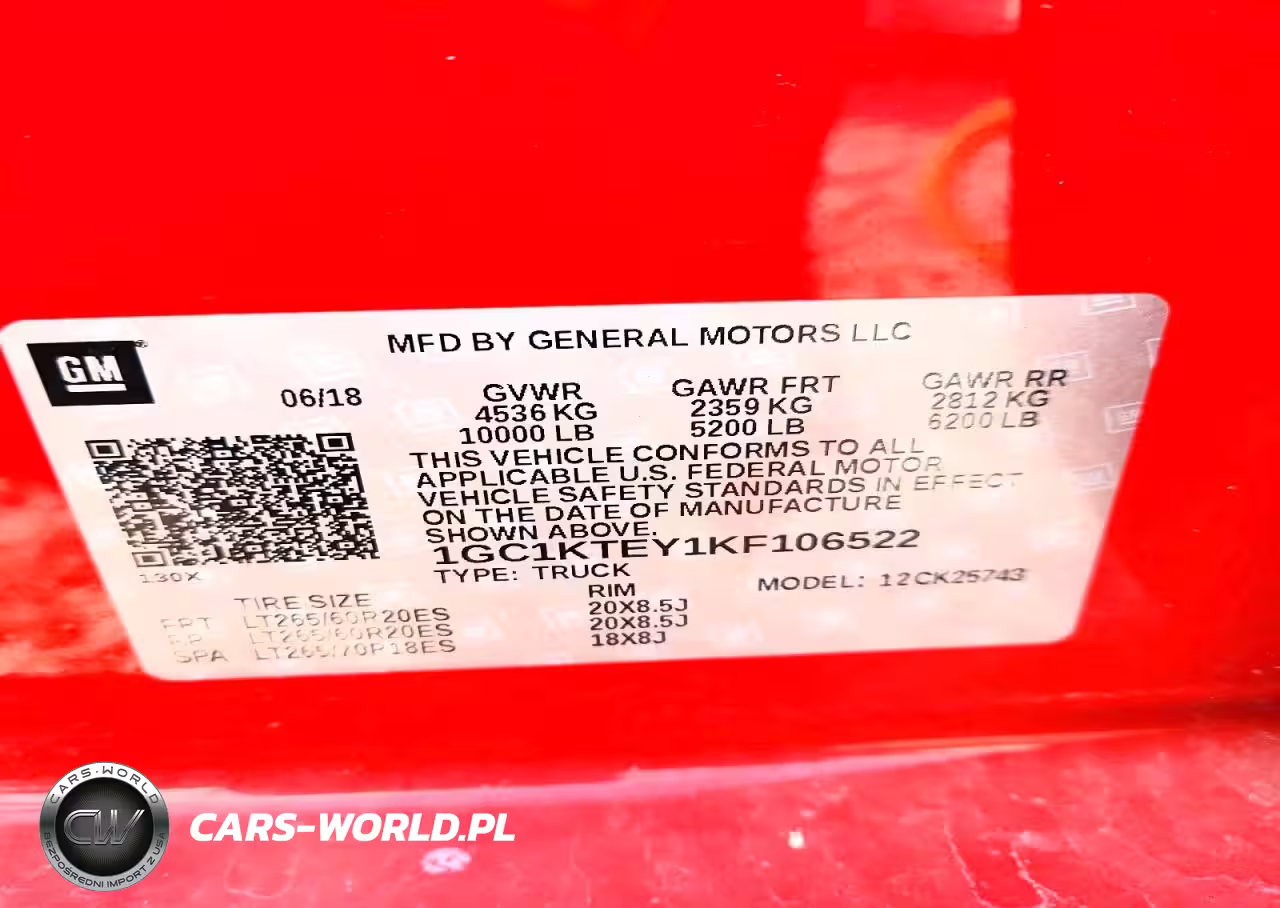 2019 Chevrolet Silverado K2500 Heavy Duty Ltz VIN:1GC1KTEY1KF106522 - 12