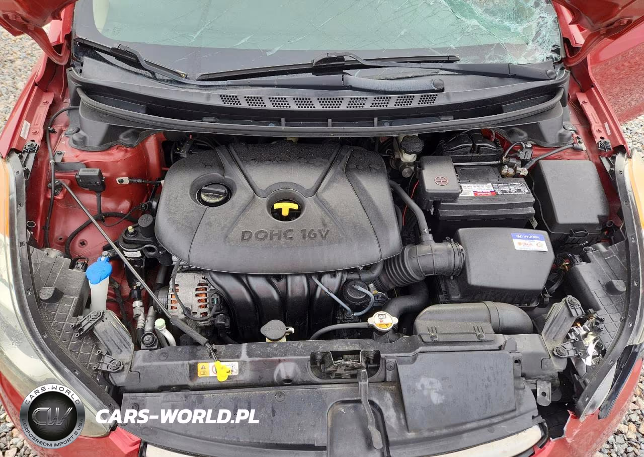 2012 Hyundai Elantra Gls VIN:KMHDH4AEXCU467219 - 11