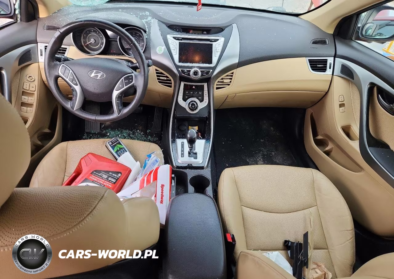 2012 Hyundai Elantra Gls VIN:KMHDH4AEXCU467219 - 8