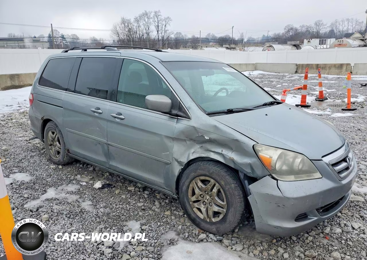2007 Honda Odyssey Ex VIN:5FNRL38437B084611 - 4