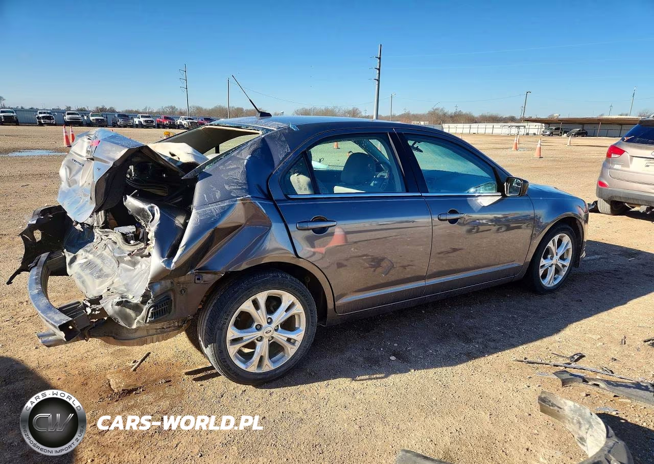 2012 Ford Fusion Se VIN:3FAHP0HAXCR376453 - 3