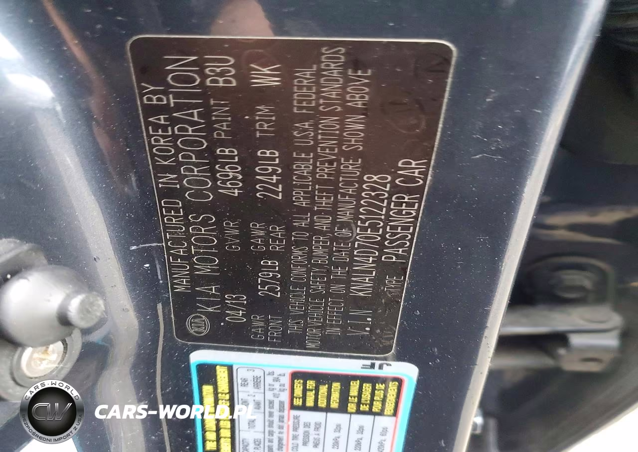 2014 Kia Cadenza Premium VIN:KNALN4D70E5122328 - 13
