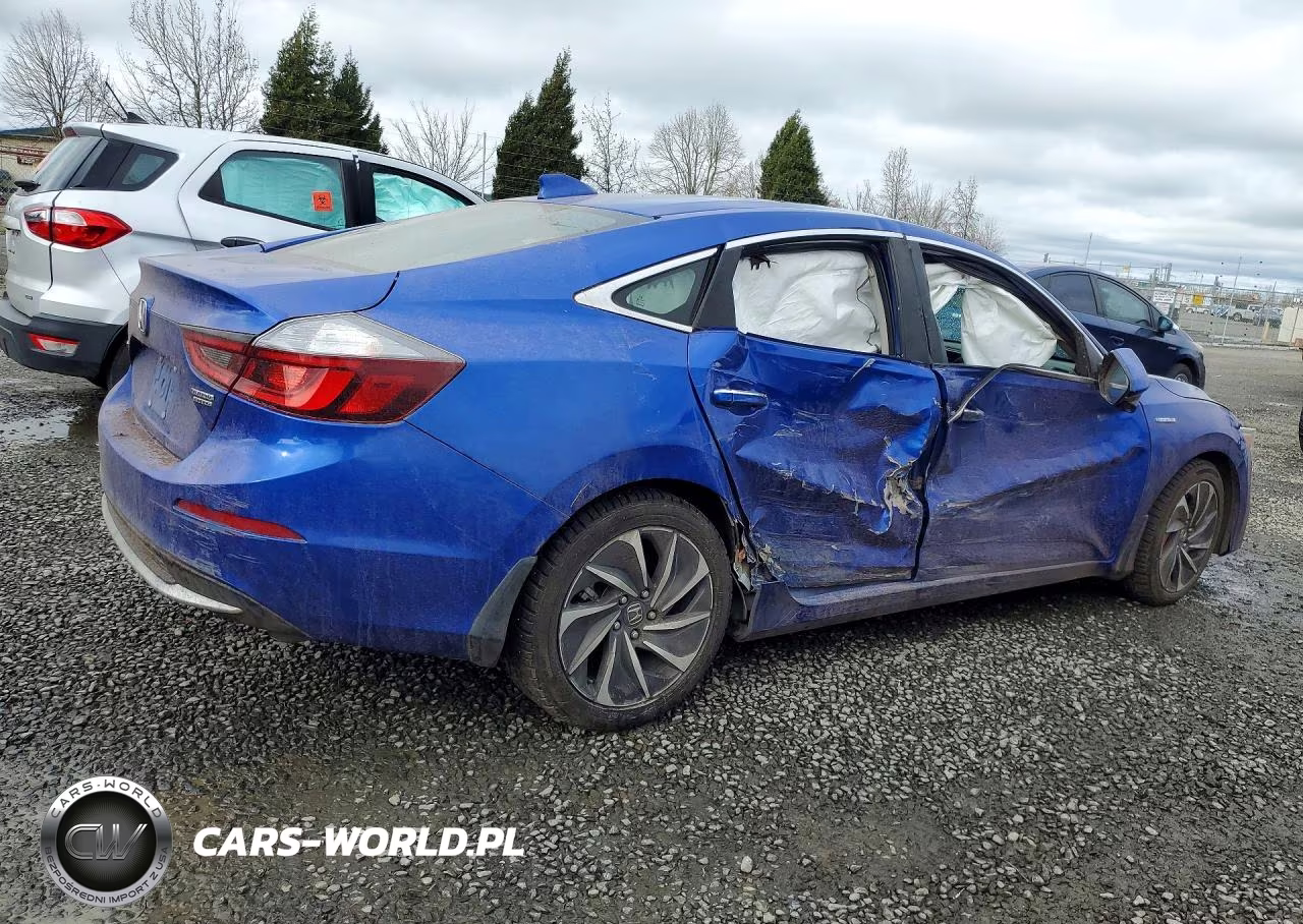 2019 Honda Insight Touring VIN:19XZE4F92KE006673 - 3