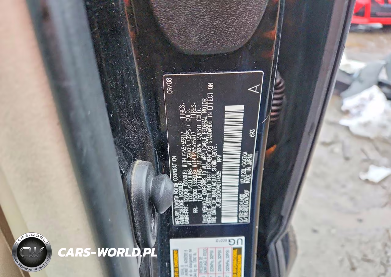 2009 Lexus Gx 470 VIN:JTJBT20X990174605 - 13