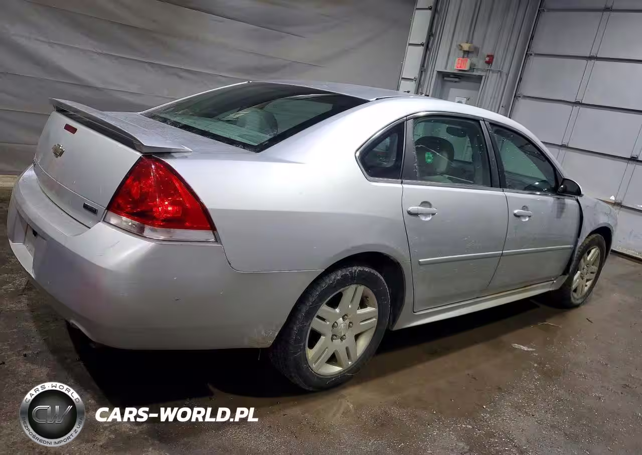 2012 Chevrolet Impala Lt VIN:2G1WG5E33C1160977 - 3