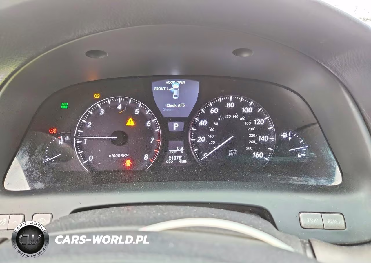 2012 Lexus Ls 460 VIN:JTHCL5EF6C5015381 - 9