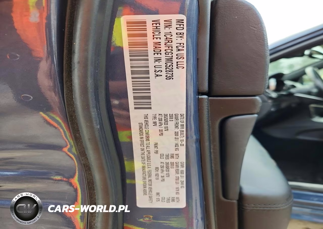 2021 Jeep Grand Cherokee Overland VIN:1C4RJFCG7MC528736 - 13