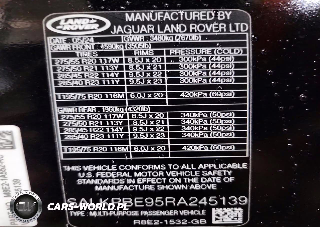 2024 Land Rover Range Rover Se VIN:SALKPBE95RA245139 - 13