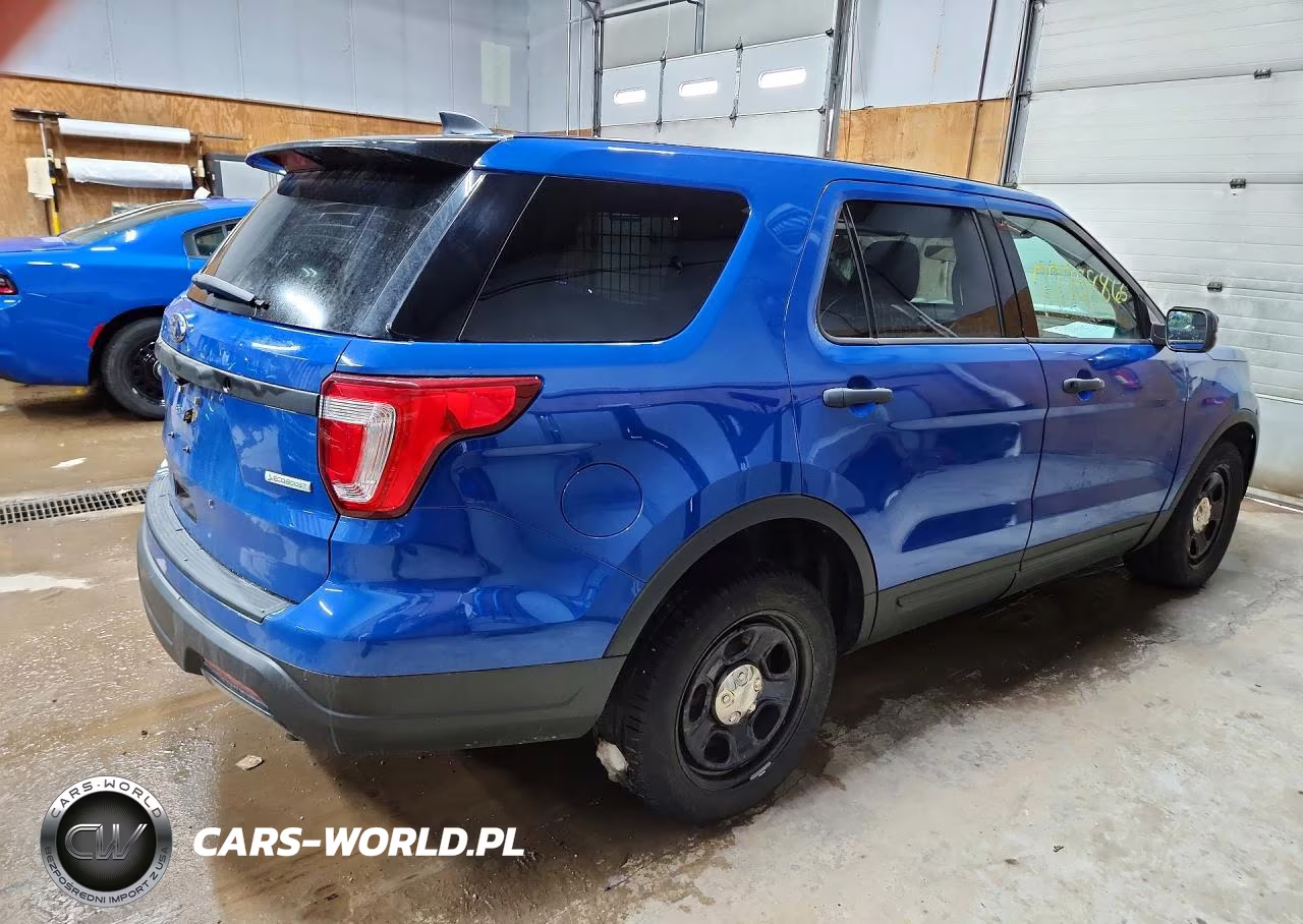 2018 Ford Explorer Police Interceptor VIN:1FM5K8AT8JGB69100 - 3