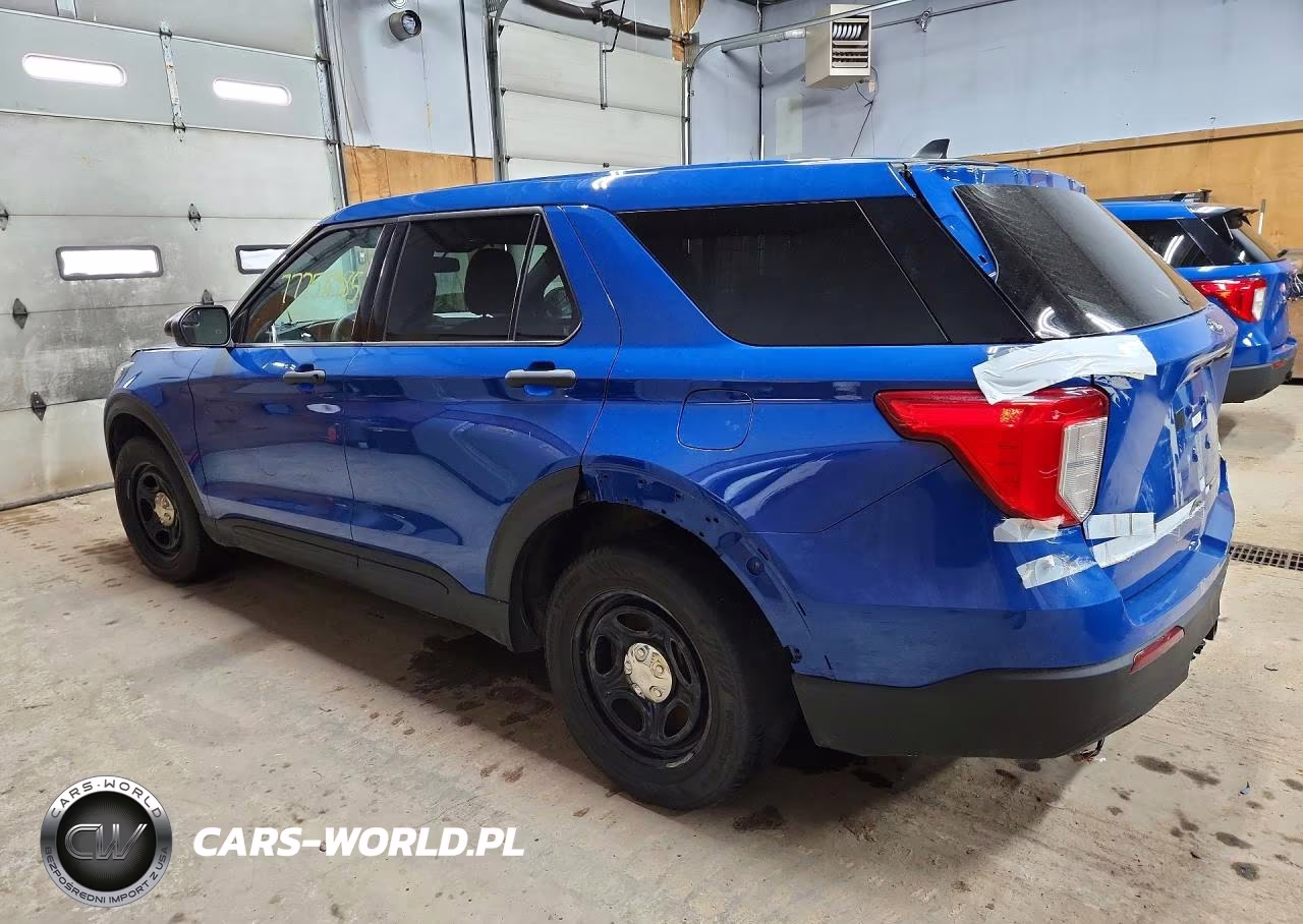 2022 Ford Explorer Police Interceptor VIN:1FM5K8AW4NNA07153 - 2