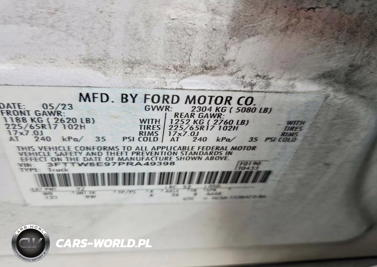 2023 Ford Maverick Xl VIN:3FTTW8E97PRA49398 - 12