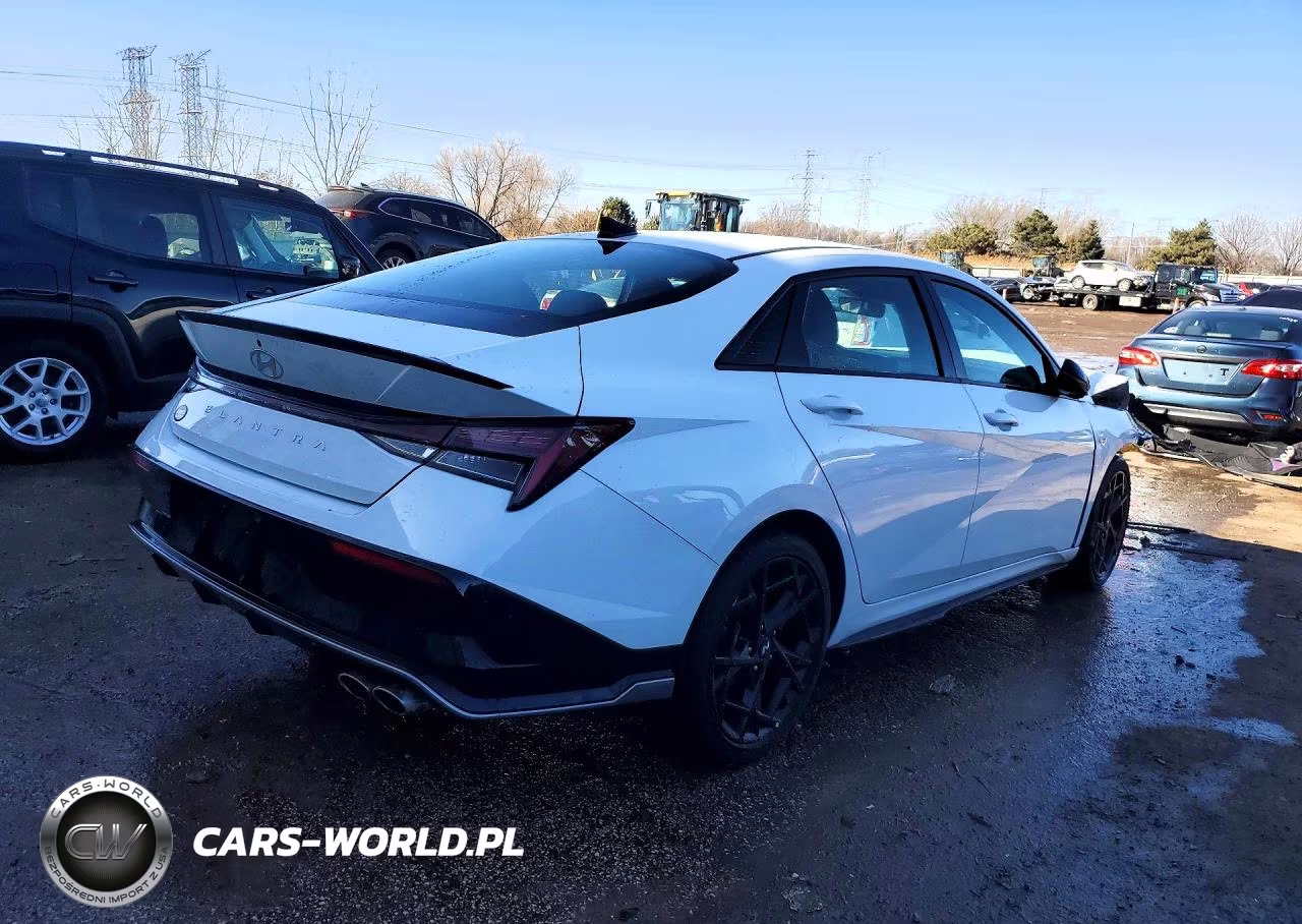 2025 Hyundai Elantra N Line VIN:KMHLR4DF1SU013257 - 3
