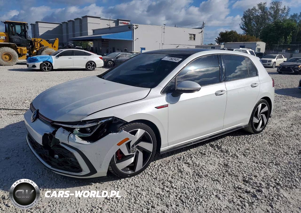 2022 Volkswagen Gti Se VIN:WVWL87CDXNW219047 - 1