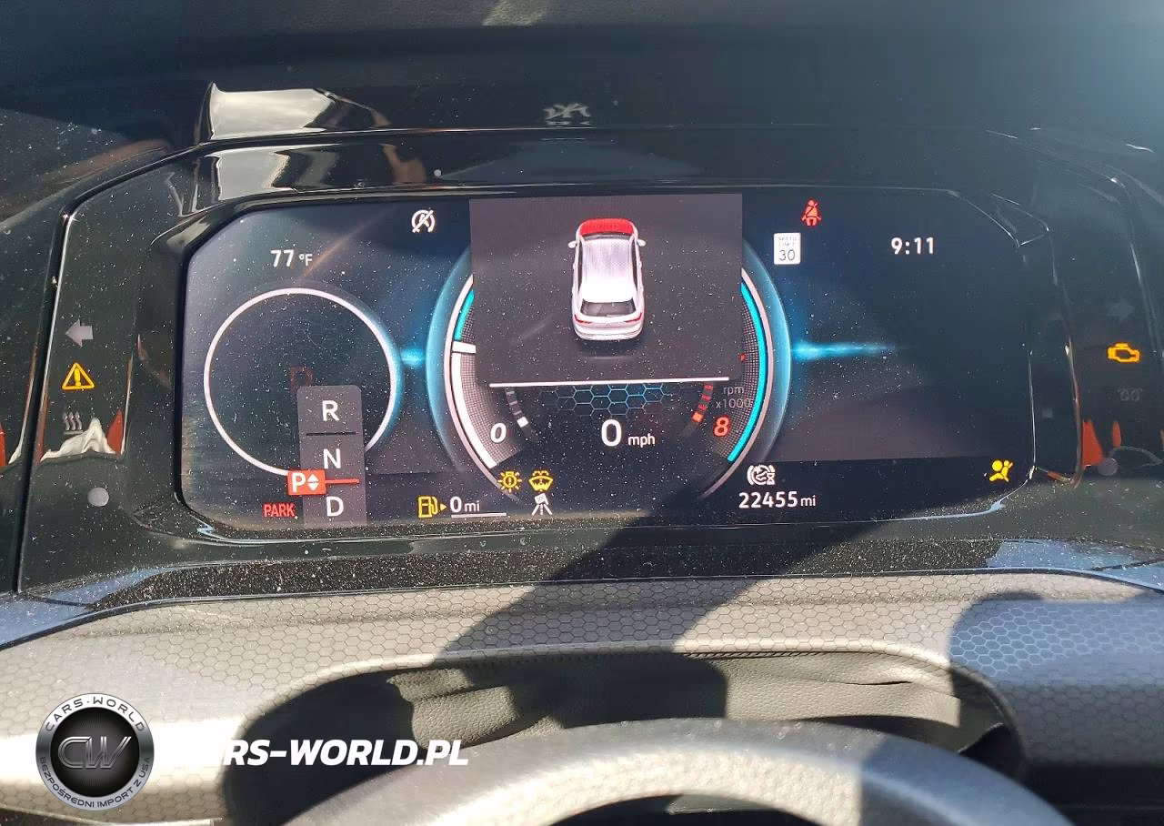 2022 Volkswagen Gti Se VIN:WVWL87CDXNW219047 - 9