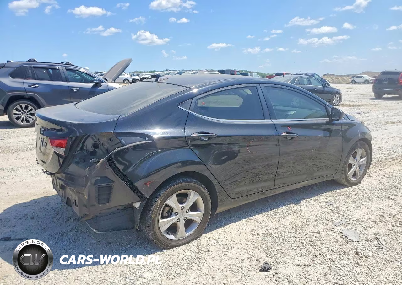 2016 Hyundai Elantra Value Edition VIN:KMHDH4AEXGU485001 - 3