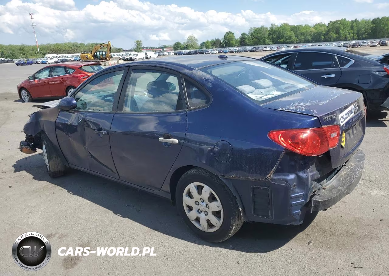 2007 Hyundai Elantra Gls VIN:KMHDU46D07U138014 - 2
