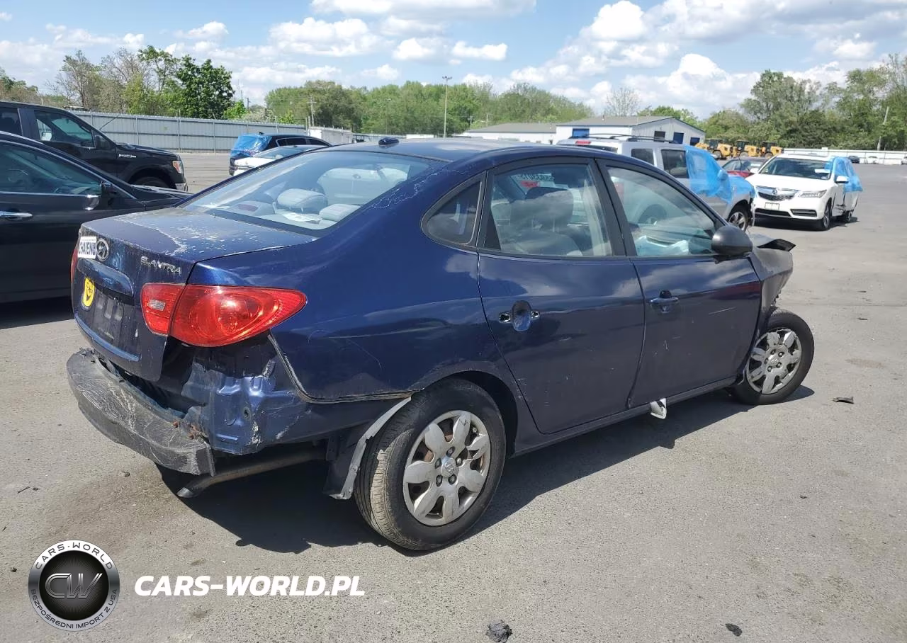 2007 Hyundai Elantra Gls VIN:KMHDU46D07U138014 - 3