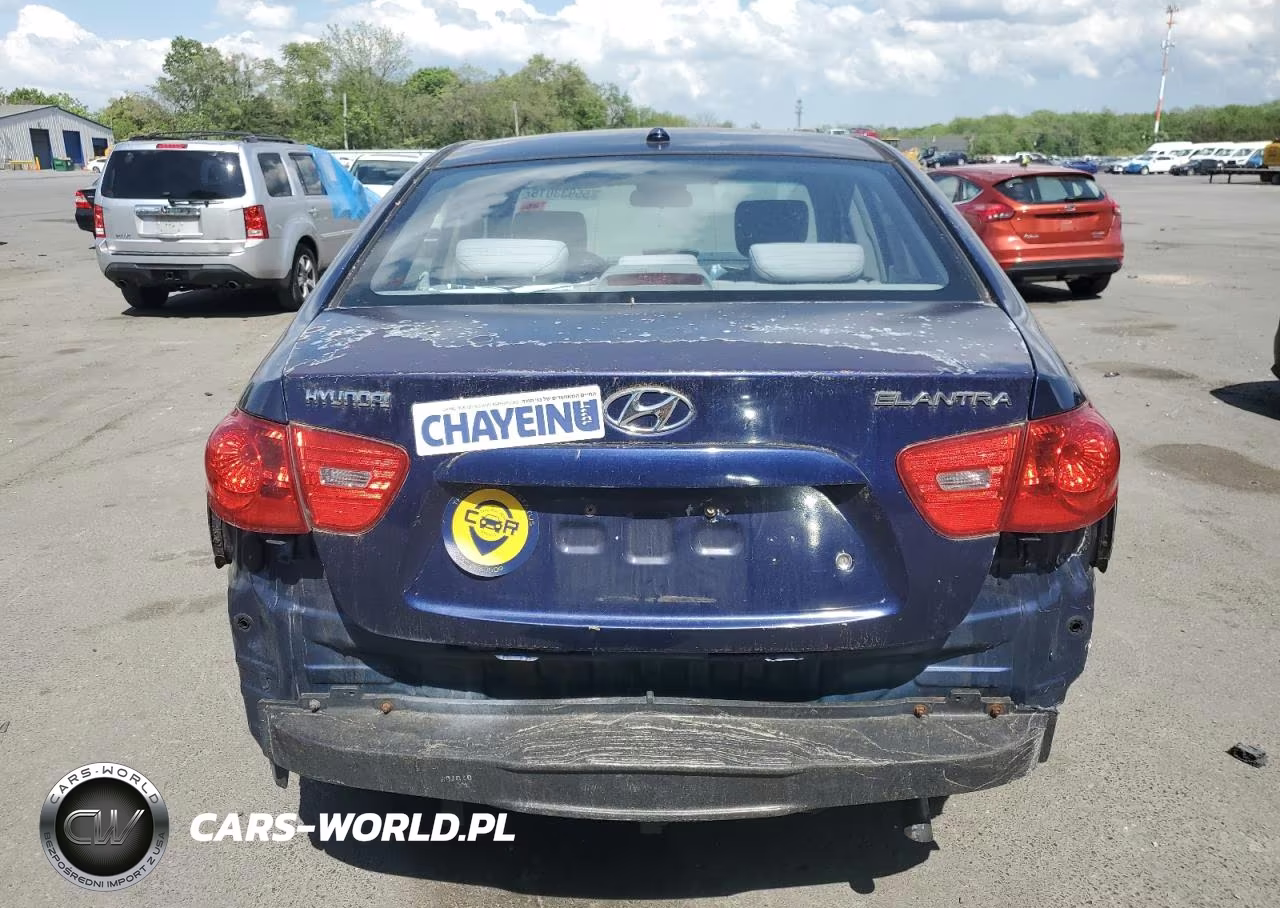 2007 Hyundai Elantra Gls VIN:KMHDU46D07U138014 - 6