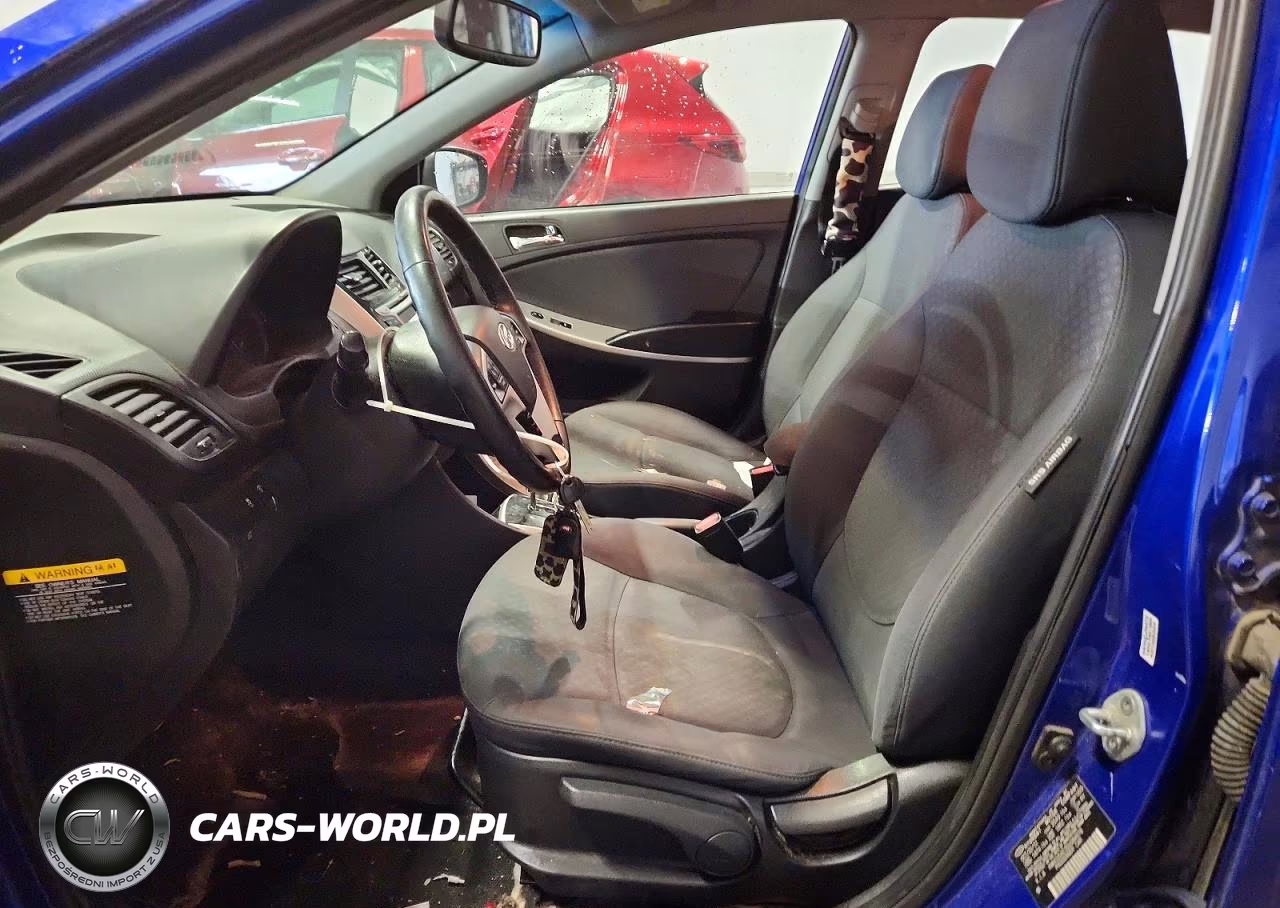 2013 Hyundai Accent Gls VIN:KMHCU5AE3DU084978 - 7