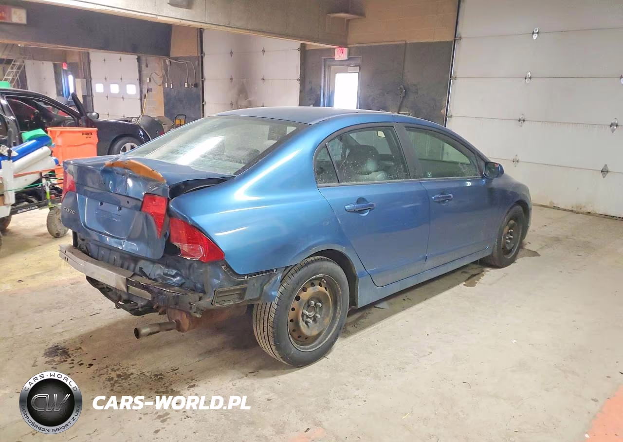 2008 Honda Civic Lx VIN:1HGFA16578L022315 - 3