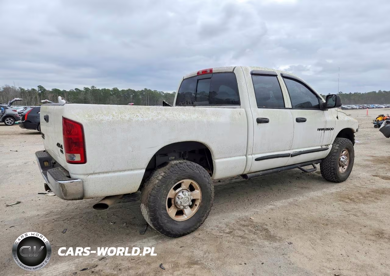 2003 Dodge Ram 2500 St VIN:3D7KU28613G787953 - 3
