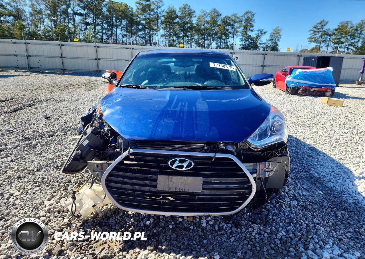 2016 Hyundai Veloster Turbo VIN:KMHTC6AEXGU272233 - 5