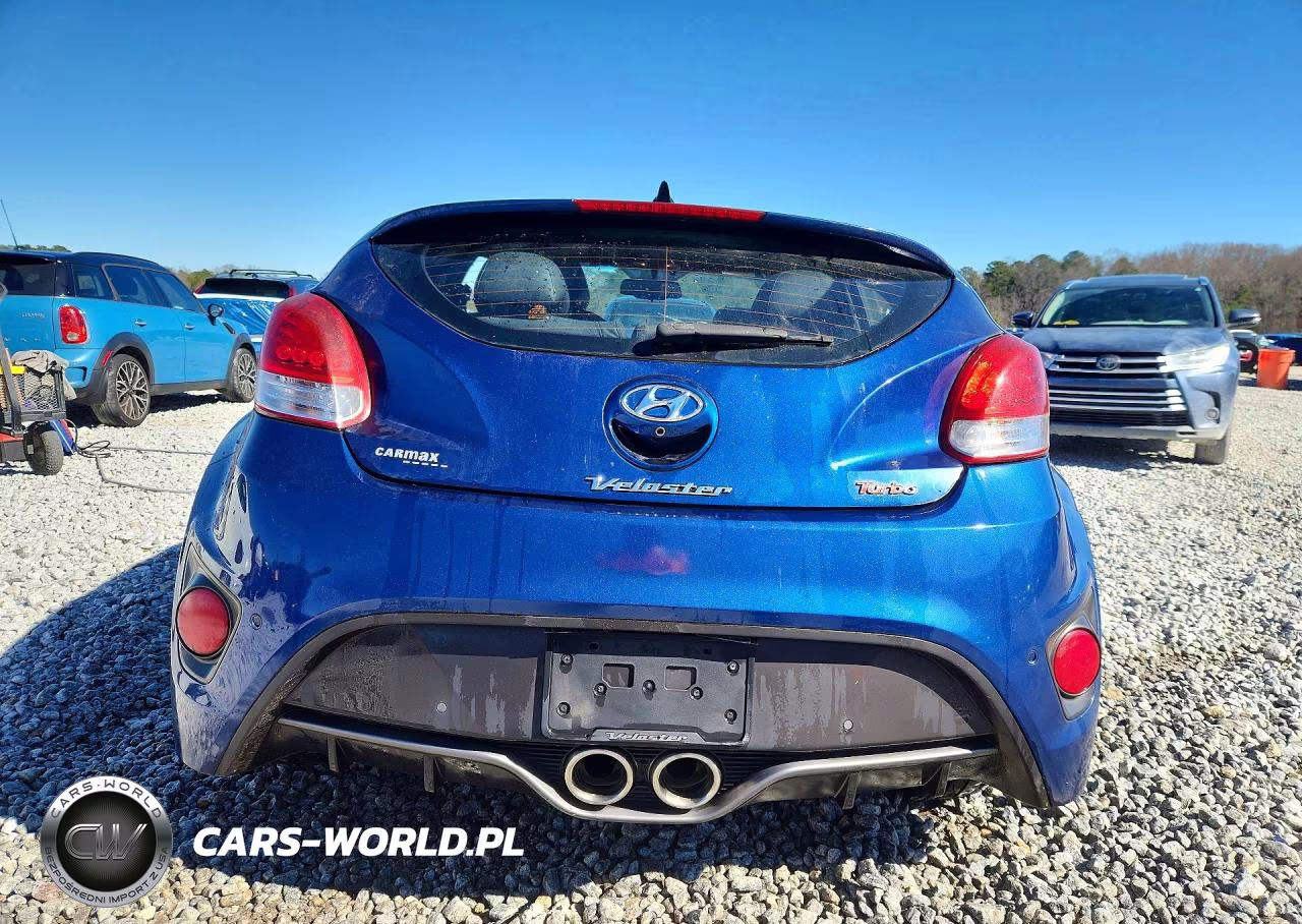 2016 Hyundai Veloster Turbo VIN:KMHTC6AEXGU272233 - 6