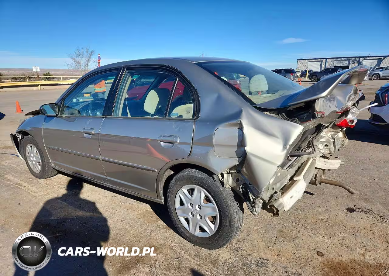 2003 Honda Civic Lx VIN:1HGES155X3L000506 - 2