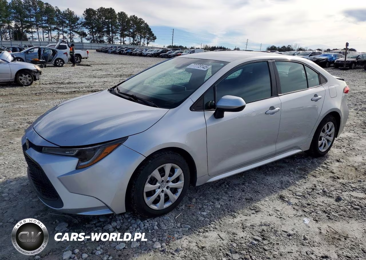 2021 Toyota Corolla Le VIN:5YFEPMAE5MP184334 - 1