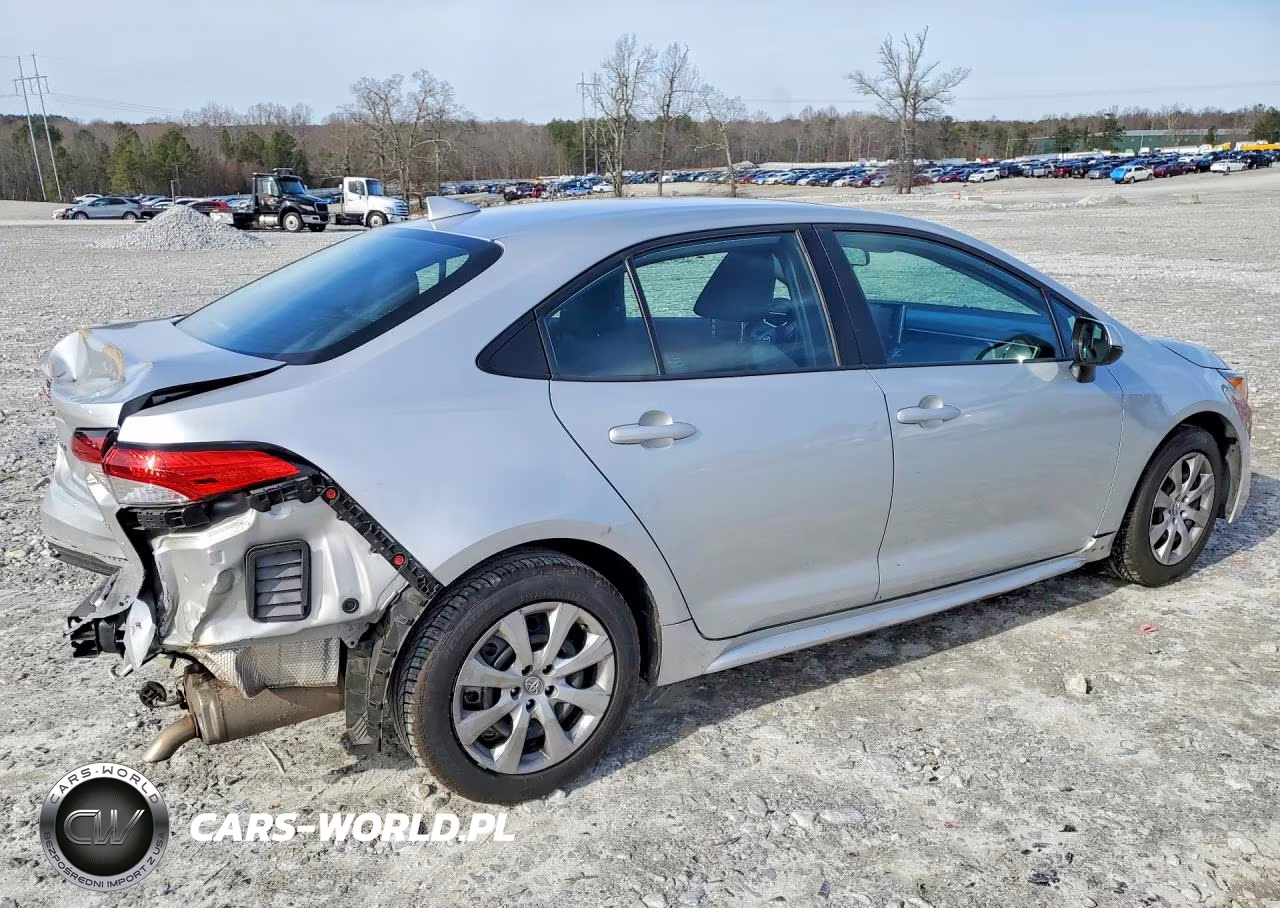 2021 Toyota Corolla Le VIN:5YFEPMAE5MP184334 - 3