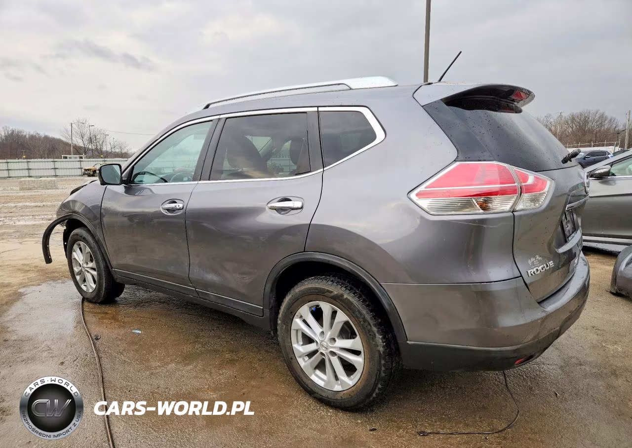 2016 Nissan Rogue Sv VIN:KNMAT2MV0GP732496 - 2
