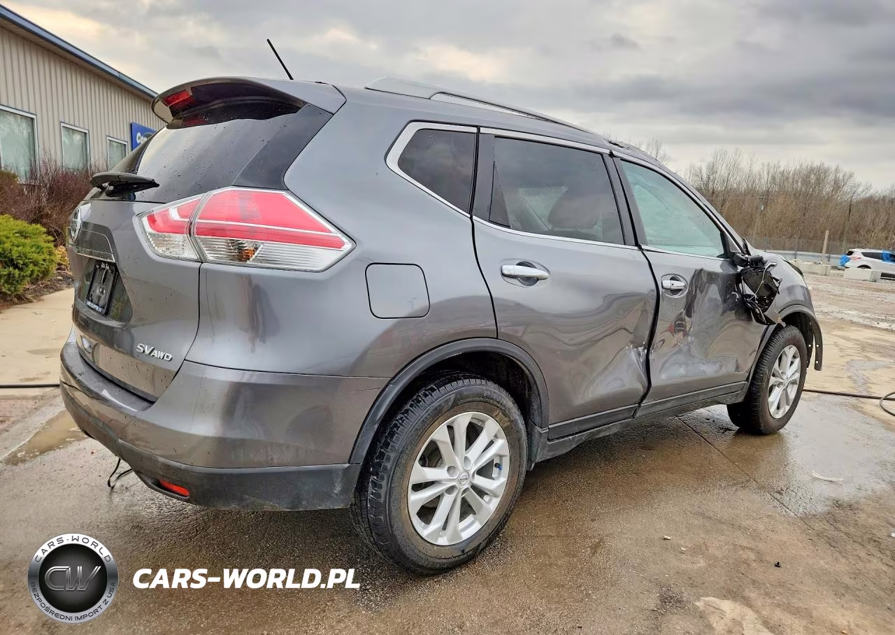 2016 Nissan Rogue Sv VIN:KNMAT2MV0GP732496 - 3