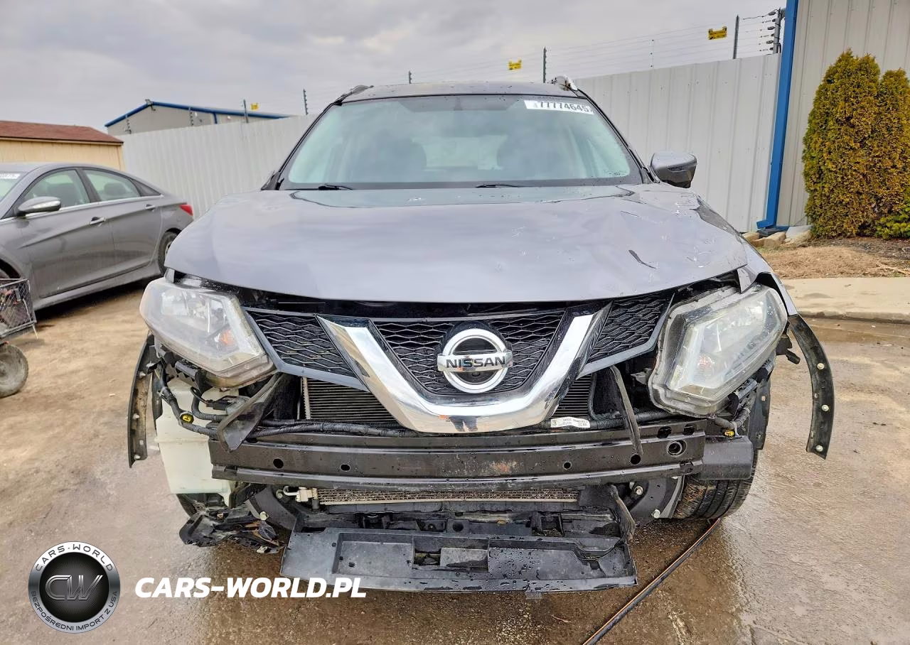 2016 Nissan Rogue Sv VIN:KNMAT2MV0GP732496 - 5