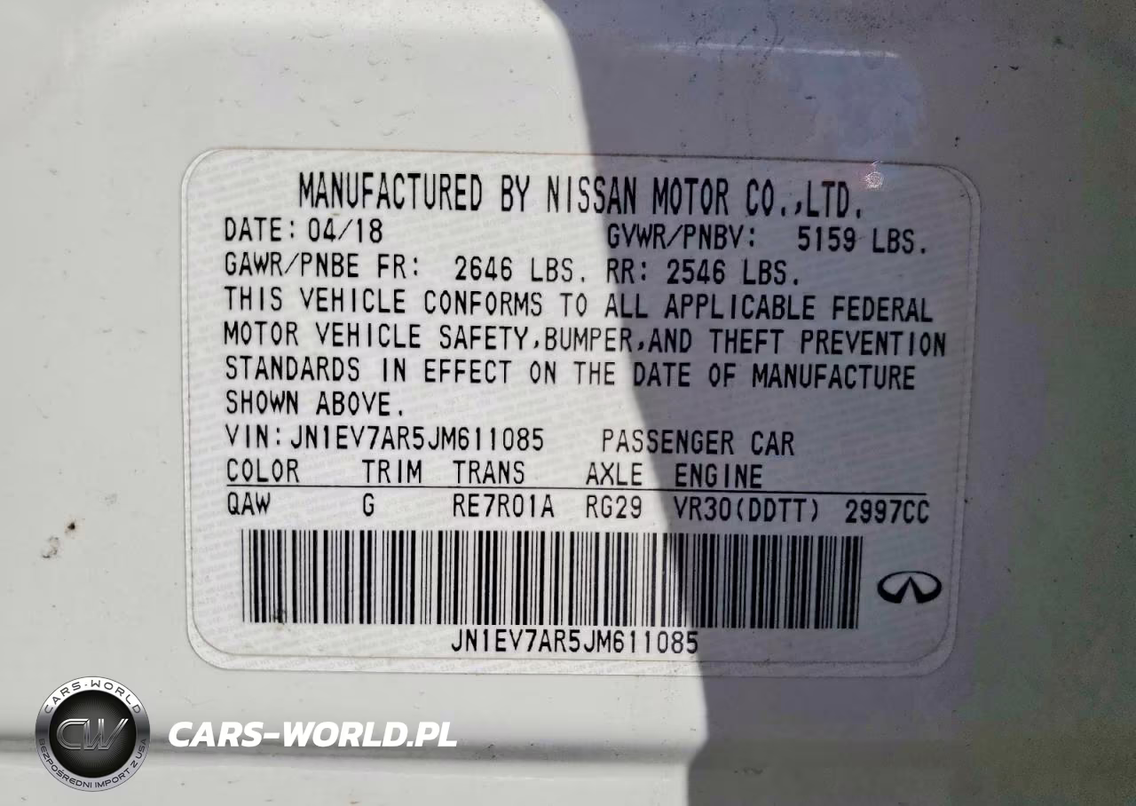 2018 Infiniti Q50 Luxe VIN:JN1EV7AR5JM611085 - 12