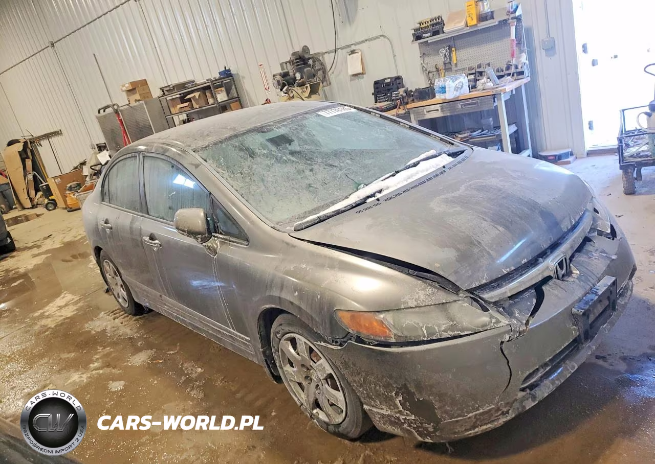 2007 Honda Civic Lx VIN:1HGFA15537L125151 - 4