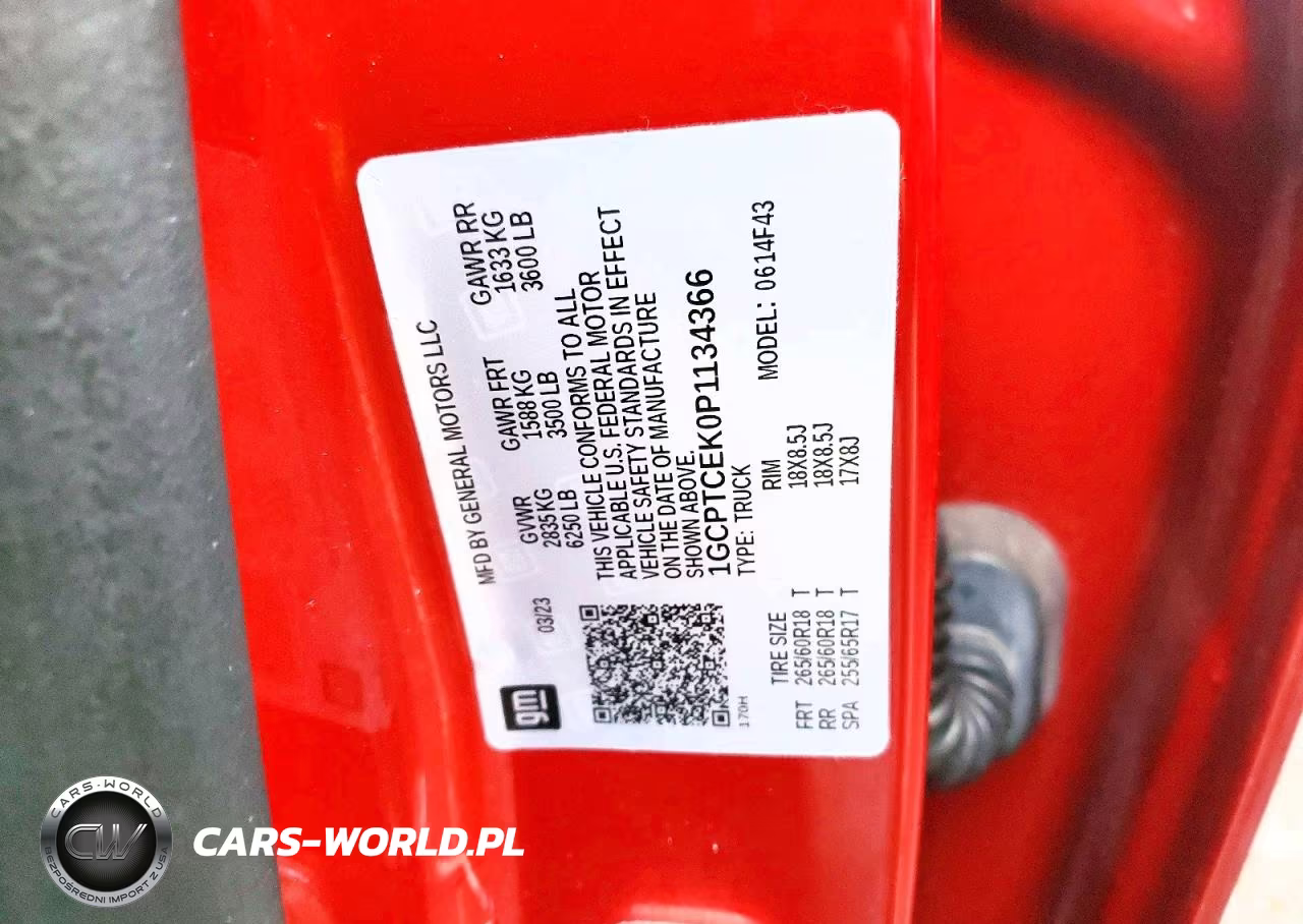 2023 Chevrolet Colorado Lt VIN:1GCPTCEK0P1134366 - 12