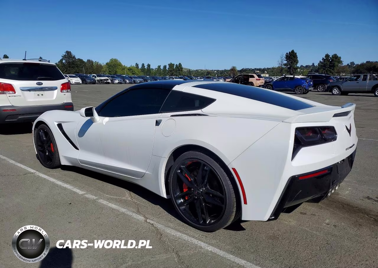 2017 Chevrolet Corvette Stingray Z51 2Lt VIN:1G1YK2D72H5103203 - 2