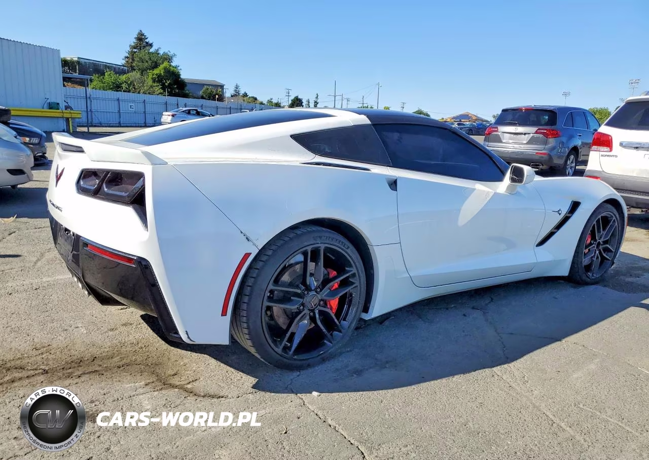 2017 Chevrolet Corvette Stingray Z51 2Lt VIN:1G1YK2D72H5103203 - 3